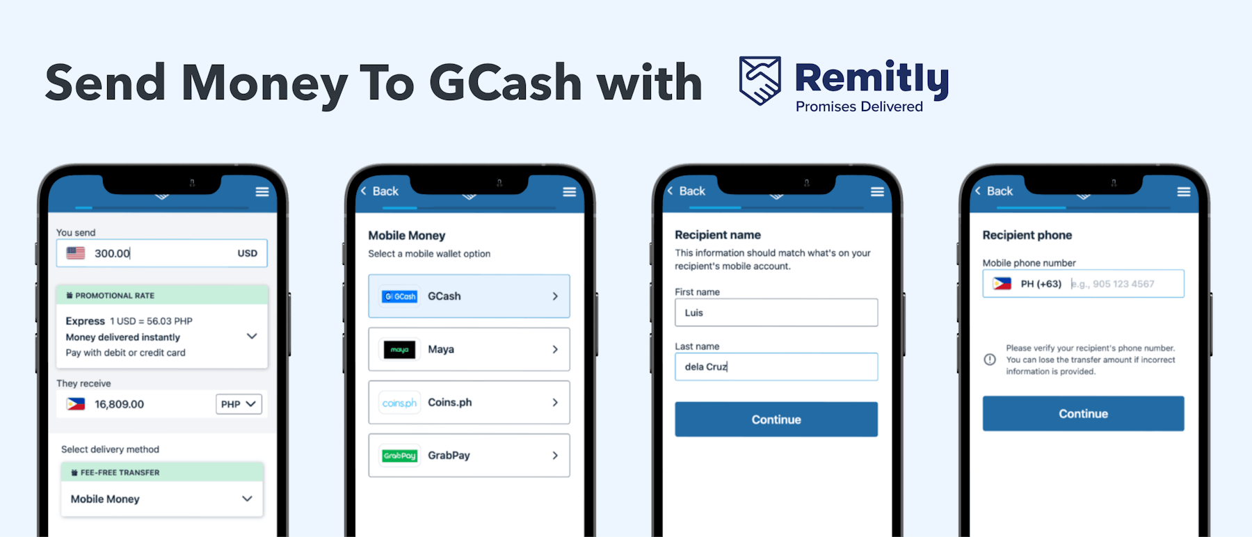 How to Send and Receive Money From Remitly to GCash
